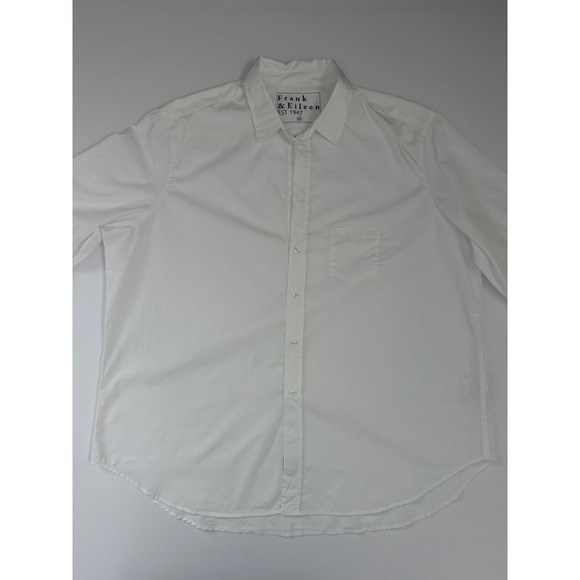 Frank & Eileen Tops - Frank & Eileen Eileen White Button Down Shirt XL Organic Cotton NWOT